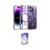 ieg™ iPhone 13 Pro Max Kılıf Nova Işık Özel Seri - Siyah Bilvis 5in1 3D Magic Cam Ekran Koruyucu