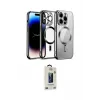 ieg™ iPhone 13 Pro Max Kılıf Nova Işık Özel Seri - Siyah Bilvis Hayalet Cam Ekran Koruyucu