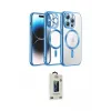 ieg™ iPhone 13 Pro Max Kılıf Nova Işık Özel Seri - Siyah Bilvis Hayalet Cam Ekran Koruyucu