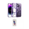 ieg™ iPhone 13 Pro Max Kılıf Nova Işık Özel Seri - Siyah Joko 5D Cam
