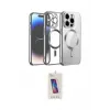 ieg™ iPhone 13 Pro Max Kılıf Nova Işık Özel Seri - Siyah Joko 5D Cam