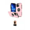 ieg™ iPhone 13 Pro Max Kılıf Odak Form Prime - Şeffaf Maxco Cam Ekran Koruyucu