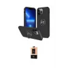 ieg™ iPhone 13 Pro Max Kılıf Odak Form Prime - Şeffaf Maxco Cam Ekran Koruyucu