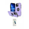 ieg™ iPhone 13 Pro Max Kılıf Odak Form Prime - Şeffaf Pasifik Cam Ekran Koruyucu