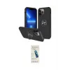 ieg™ iPhone 13 Pro Max Kılıf Odak Form Prime - Şeffaf Pasifik Cam Ekran Koruyucu