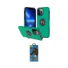 ieg™ iPhone 13 Pro Max Kılıf Odak Form Prime - Siyah 18D Cam Ekran Koruyucu
