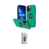 ieg™ iPhone 13 Pro Max Kılıf Odak Form Prime - Siyah Bilvis 3D Cam Ekran Koruyucu