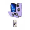 ieg™ iPhone 13 Pro Max Kılıf Odak Form Prime - Siyah Bilvis 3D Mat Cam Ekran Koruyucu