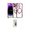 ieg™ iPhone 13 Pro Max Kılıf Pusula Form - Siyah 6D Mat Seramik Hayalet Nano Ekran Koruyucu