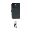 ieg™ iPhone 13 Pro Max Kılıf Siluet Işık Serisi - Siyah Bilvis 3D Mat Cam Ekran Koruyucu