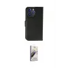 ieg™ iPhone 13 Pro Max Kılıf Siluet Işık Serisi - Siyah Bilvis 3D Mat Cam Ekran Koruyucu