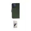 ieg™ iPhone 13 Pro Max Kılıf Siluet Işık Serisi - Siyah Bilvis 3D Mat Cam Ekran Koruyucu
