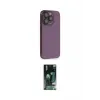 ieg™ iPhone 13 Pro Max Kılıf Siluet Minimal Özel Seri - Şeffaf 360 Full Body Arka Koruyucu
