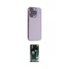 ieg™ iPhone 13 Pro Max Kılıf Siluet Minimal Özel Seri - Şeffaf 360 Full Body Arka Koruyucu