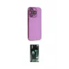 ieg™ iPhone 13 Pro Max Kılıf Siluet Minimal Özel Seri - Şeffaf 360 Full Body Arka Koruyucu