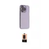 ieg™ iPhone 13 Pro Max Kılıf Siluet Minimal Özel Seri - Şeffaf Maxco Cam Ekran Koruyucu