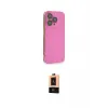 ieg™ iPhone 13 Pro Max Kılıf Siluet Minimal Özel Seri - Şeffaf Maxco Cam Ekran Koruyucu