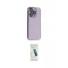 ieg™ iPhone 13 Pro Max Kılıf Siluet Minimal Özel Seri - Şeffaf Pasifik Cam Ekran Koruyucu
