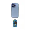 ieg™ iPhone 13 Pro Max Kılıf Siluet Minimal Özel Seri - Siyah 18D Cam Ekran Koruyucu