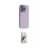 ieg™ iPhone 13 Pro Max Kılıf Siluet Minimal Özel Seri - Siyah Bilvis 3D Mat Cam Ekran Koruyucu