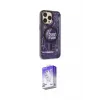 ieg™ iPhone 13 Pro Max Kılıf Siluet Modern Koleksiyonu - Siyah Bilvis 5in1 3D Magic Cam Ekran Koruyucu