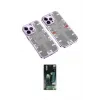 ieg™ iPhone 13 Pro Max Kılıf Ufuk Doku Prime - Şeffaf 360 Full Body Arka Koruyucu