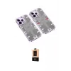 ieg™ iPhone 13 Pro Max Kılıf Ufuk Doku Prime - Şeffaf Maxco Cam Ekran Koruyucu