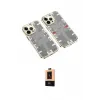 ieg™ iPhone 13 Pro Max Kılıf Ufuk Doku Prime - Şeffaf Maxco Cam Ekran Koruyucu