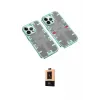 ieg™ iPhone 13 Pro Max Kılıf Ufuk Doku Prime - Şeffaf Maxco Cam Ekran Koruyucu