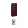 ieg™ iPhone 13 Pro Max Kılıf Ufuk Form Prime - Siyah Bilvis 3D Mat Cam Ekran Koruyucu