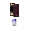 ieg™ iPhone 13 Pro Max Kılıf Vadi Çizgi Prime - Siyah Bilvis 5in1 3D Magic Cam Ekran Koruyucu