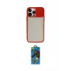 ieg™ iPhone 13 Pro Max Kılıf Vadi Çizgi - Siyah 18D Cam Ekran Koruyucu