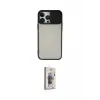 ieg™ iPhone 13 Pro Max Kılıf Vadi Çizgi - Siyah Bilvis 3D Cam Ekran Koruyucu