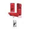 ieg™ iPhone 13 Pro Max Kılıf Vadi Form Prime - Siyah Bilvis 3D Mat Cam Ekran Koruyucu