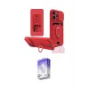 ieg™ iPhone 13 Pro Max Kılıf Vadi Form Prime - Siyah Bilvis 5in1 3D Magic Cam Ekran Koruyucu