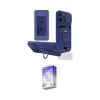 ieg™ iPhone 13 Pro Max Kılıf Vadi Form Prime - Siyah Bilvis 5in1 3D Magic Cam Ekran Koruyucu