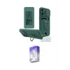 ieg™ iPhone 13 Pro Max Kılıf Vadi Form Prime - Siyah Bilvis 5in1 3D Magic Cam Ekran Koruyucu