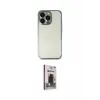 ieg™ iPhone 13 Pro Max Kılıf Vadi Minimal - Siyah Bilvis Hayalet Cam Ekran Koruyucu