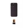 ieg™ iPhone 13 Pro Max Kılıf Yadigar Klasik - Şeffaf Maxco Cam Ekran Koruyucu