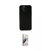 ieg™ iPhone 13 Pro Max Kılıf Yadigar Yansıma Serisi - Siyah Bilvis 3D Mat Cam Ekran Koruyucu