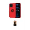 ieg™ iPhone 13 Pro Max Kılıf Yankı Form Prime - Şeffaf Maxco Cam Ekran Koruyucu