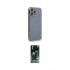 ieg™ iPhone 13 Pro Max Kılıf Yankı Serisi - Şeffaf 360 Full Body Arka Koruyucu