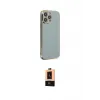 ieg™ iPhone 13 Pro Max Kılıf Yankı Serisi - Şeffaf Maxco Cam Ekran Koruyucu