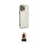 ieg™ iPhone 13 Pro Max Kılıf Yankı Serisi - Şeffaf Maxco Cam Ekran Koruyucu
