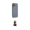 ieg™ iPhone 13 Pro Max Kılıf Yankı Serisi - Şeffaf Maxco Cam Ekran Koruyucu
