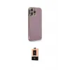 ieg™ iPhone 13 Pro Max Kılıf Yankı Serisi - Şeffaf Maxco Cam Ekran Koruyucu