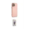 ieg™ iPhone 13 Pro Max Kılıf Yankı Serisi - Siyah Bilvis 3D Cam Ekran Koruyucu