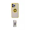 ieg™ iPhone 13 Pro Max Kılıf Yörünge Çizgi - Siyah Bilvis 3D Cam Ekran Koruyucu