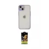 ieg™ iPhone 14 Kılıf Ahenk Çizgi Serisi - Siyah Buffer Cam Ekran Koruyucu