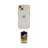 ieg™ iPhone 14 Kılıf Ahenk Çizgi Serisi - Siyah Buffer Cam Ekran Koruyucu